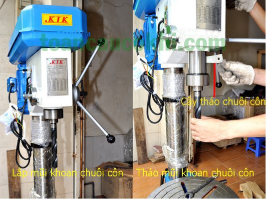 Hướng Dẫn Lắp Đặt Dao Cụ Cho Máy Khoan Taro【Chi Tiết Nhất 】