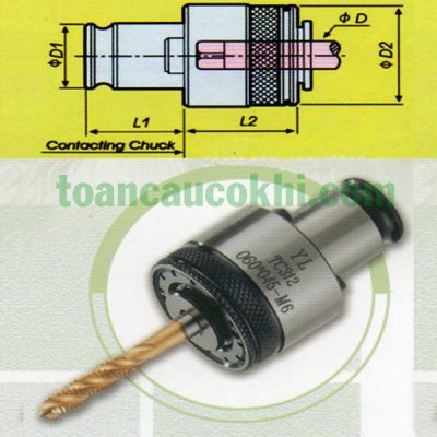 Đầu Collet Kẹp Mũi Taro Chuẩn DIN - Giá Rẻ Hàng Chính Đài Loan