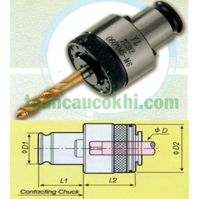 Đầu Collet Kẹp Mũi Taro Chuẩn JIS - Hàng Chính Hãng Đài Loan 