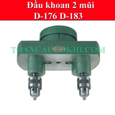Đầu khoan 2 mũi D-176 D-183