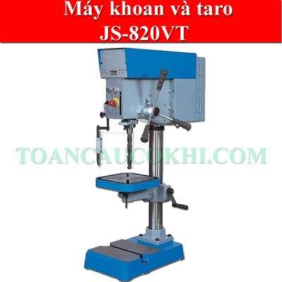 Máy khoan bàn kèm taro JS-820VT