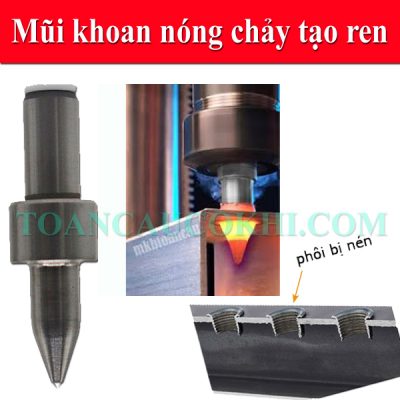 Mũi khoan nóng chảy tạo ren