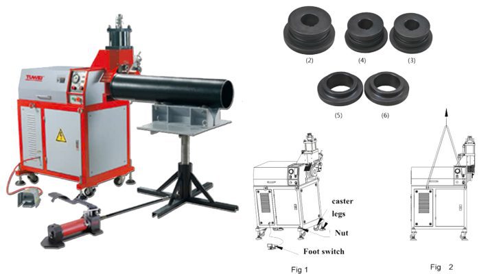 máy cán rãnh ống TWG-IVZ