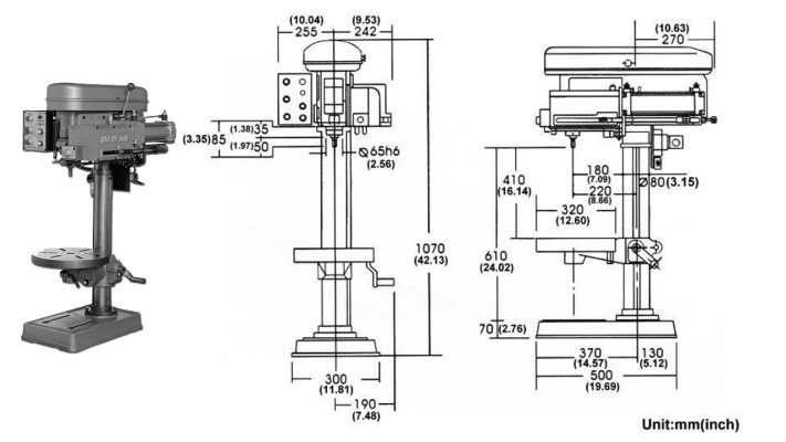 Máy khoan tự động HD-PAM520
