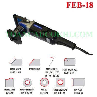 Máy vát mép cầm tay FEB-18