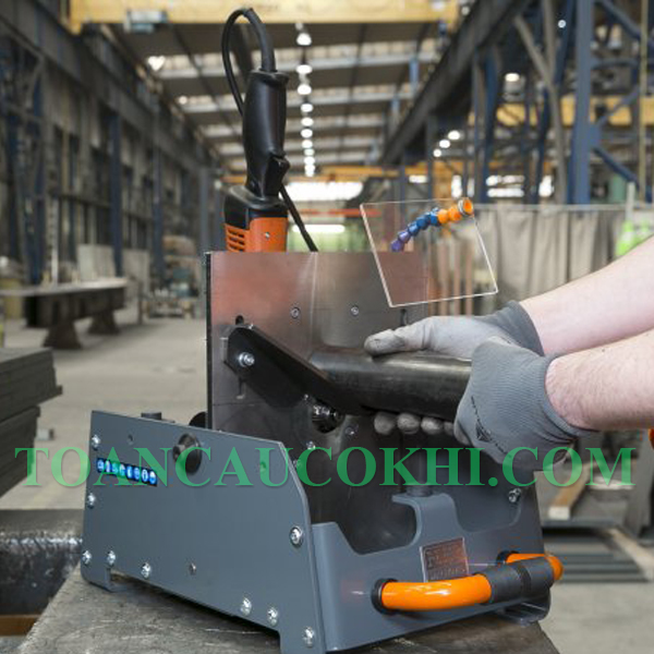 Đồ gá máy vát cầm tay