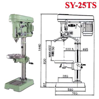 Máy khoan kèm taro SY-25TS